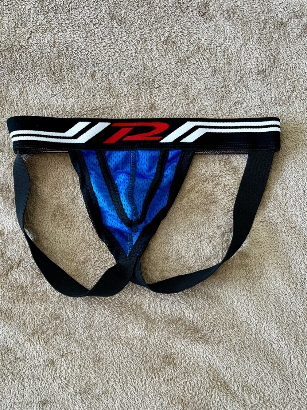 Pistol Pete Mesh Jockstrap with Contrast Waistband